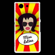 Coque Sony Xperia Z3 Compact Miss Latina Brune