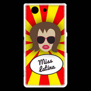 Coque Sony Xperia Z3 Compact Miss Latina Chatain