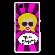 Coque Sony Xperia Z3 Compact Miss Shopping Blonde