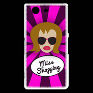 Coque Sony Xperia Z3 Compact Miss Shopping Rousse