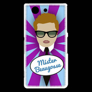 Coque Sony Xperia Z3 Compact Mister Beau gosse Roux