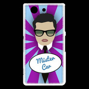 Coque Sony Xperia Z3 Compact Mister Car Brun