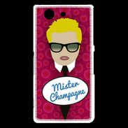 Coque Sony Xperia Z3 Compact Mister Champagne Blond