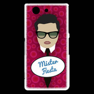 Coque Sony Xperia Z3 Compact Mister Fiesta Brun