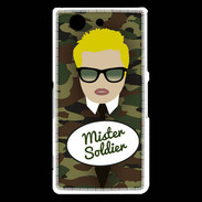Coque Sony Xperia Z3 Compact Mister Soldier Blond