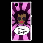 Coque Sony Xperia Z3 Compact Miss Cougar Black
