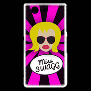 Coque Sony Xperia Z3 Compact Miss Swag Blonde