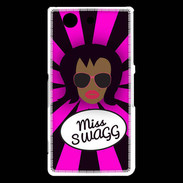 Coque Sony Xperia Z3 Compact Miss Swag Black