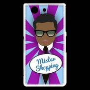 Coque Sony Xperia Z3 Compact Mister Shopping Black