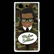 Coque Sony Xperia Z3 Compact Mister Soldier Black