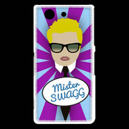 Coque Sony Xperia Z3 Compact Mister Swag Blond