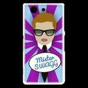 Coque Sony Xperia Z3 Compact Mister Swag Roux