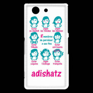 Coque Sony Xperia Z3 Compact Adishatz 8 manières