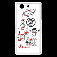 Coque Sony Xperia Z3 Compact Adishatz Festaire G