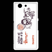Coque Sony Xperia Z3 Compact Adishatz Raffut au rugby