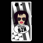 Coque Sony Xperia Z3 Compact Miss Bretagne Brune