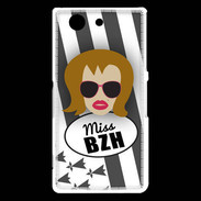 Coque Sony Xperia Z3 Compact Miss Bretagne Rousse