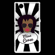 Coque Sony Xperia Z3 Compact Miss Corse Black