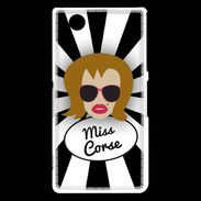 Coque Sony Xperia Z3 Compact Miss Corse Rousse