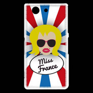 Coque Sony Xperia Z3 Compact Miss France Blonde