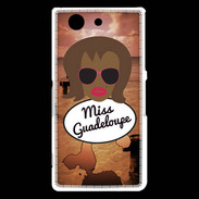 Coque Sony Xperia Z3 Compact Miss Guadeloupe Black