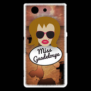 Coque Sony Xperia Z3 Compact Miss Guadeloupe Rousse