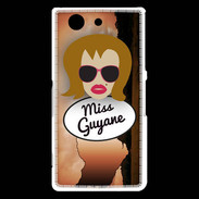 Coque Sony Xperia Z3 Compact Miss Guyane Rousse