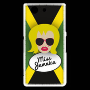 Coque Sony Xperia Z3 Compact Miss Jamaica Blonde