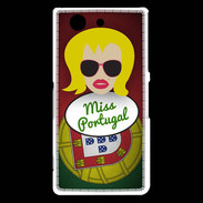 Coque Sony Xperia Z3 Compact Miss Portugal Blonde