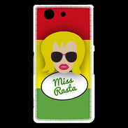 Coque Sony Xperia Z3 Compact Miss Rasta Blonde
