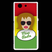Coque Sony Xperia Z3 Compact Miss Rasta Rousse