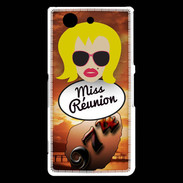 Coque Sony Xperia Z3 Compact Miss Réunion Blonde
