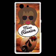 Coque Sony Xperia Z3 Compact Miss Réunion Black