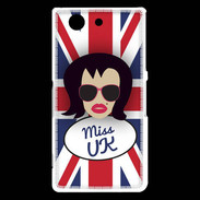 Coque Sony Xperia Z3 Compact Miss UK Brune