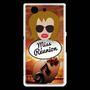 Coque Sony Xperia Z3 Compact Miss Réunion Rousse
