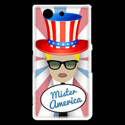 Coque Sony Xperia Z3 Compact Mister América Blond