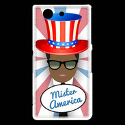 Coque Sony Xperia Z3 Compact Mister América Black