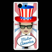 Coque Sony Xperia Z3 Compact Mister América Chatain