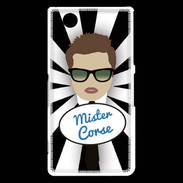 Coque Sony Xperia Z3 Compact Mister Corse Chatain
