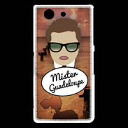 Coque Sony Xperia Z3 Compact Mister Guadeloupe Chatain