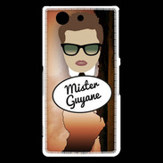 Coque Sony Xperia Z3 Compact Mister Guyane Chatain