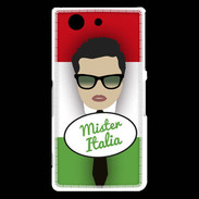 Coque Sony Xperia Z3 Compact Mister Italie Brun