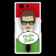 Coque Sony Xperia Z3 Compact Mister Italie Chatain