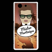 Coque Sony Xperia Z3 Compact Mister Martinique Chatain