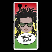 Coque Sony Xperia Z3 Compact Mister Rasta Blanc