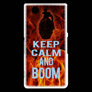 Coque Sony Xperia Z3 Compact Keep Calm and Grenade