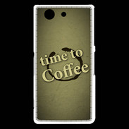 Coque Sony Xperia Z3 Compact Coffee Time ZG