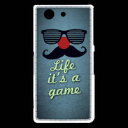 Coque Sony Xperia Z3 Compact Life It's a game ZG