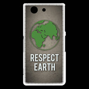 Coque Sony Xperia Z3 Compact Respect Earth ZG