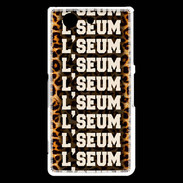 Coque Sony Xperia Z3 Compact L'seum Léopard